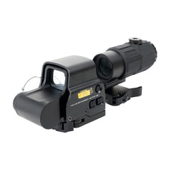 Bravary 558 holographic sight top view for fast target acquisition.