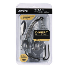 Breakthrough BKK Titandiver+ fixed lead enables deeper action and blade attachment.