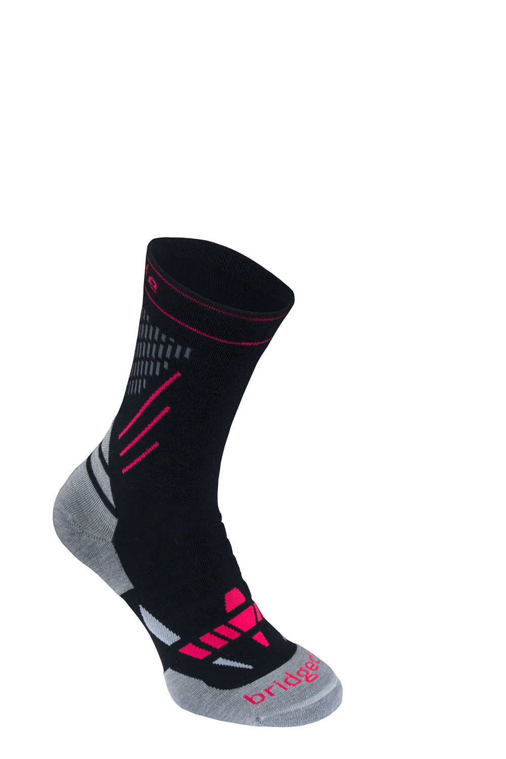 Bridgedale Women's Nordic Race Merino Endurance sock, zonal padding for warmth and stability
