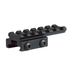 BRIDGEMOUNT Lion Gears low-profile 0.5-inch riser provides stable alignment and flexible eye relief.