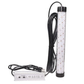 Front view of Bright Night Green LED underwater fishing light with 30ft cord