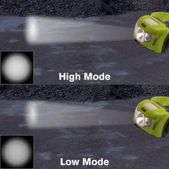 BRIGHT STAR headlamp IPX4 rating protects against weather and splashes