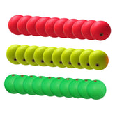 BRIGHTFUFU bobber foam ball closeup highlighting durable build for precise bite detection.