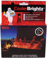 Brightz LED cooler light rope inside the cooler improves visibility for quick access.