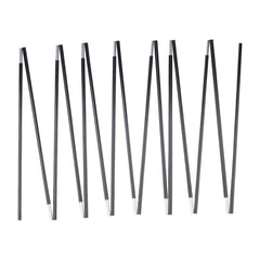 BRILLIANCE4U aluminum sun shelter pole 25ft provides sturdy beach tent support in wind.