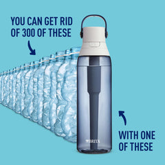 Brita Night Sky bottle carry loop supports portable hydration.