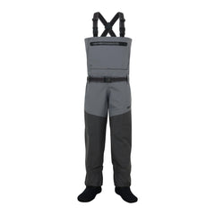 BRIVER Max Comfort chest wader shows waterproof, breathable nylon seams for dry days by the river.