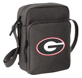 Broad Bay UGA crossbody bag front view, durable 300D canvas for daily use.