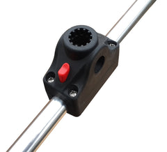 Brocraft 360 pivot enables precise rod positioning and secure hold.