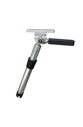 Brocraft adjustable boat grill mount attached to rod holder showing 360-degree pivot