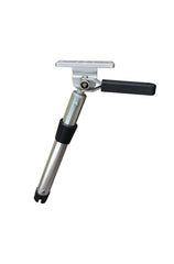 Brocraft adjustable boat grill mount attached to rod holder showing 360-degree pivot