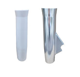 Brocraft aluminum flared rod holder with blade for secure tower mounting