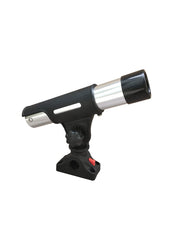 Brocraft aluminum tube rod holder with 360° rotation for flexible setup.