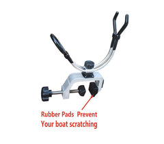 Brocraft universal clamp with 2-5/8 inch opening for versatile boat mounting.