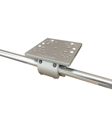 Brocraft downrigger mount top plate with pre-drilled holes for quick installation
