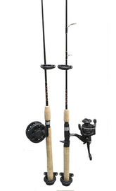 BroCraft fishing wall rod holders with overhead mount keep boats organized and accessible.