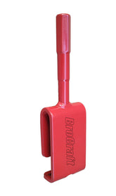 Brocraft ice anchor drill adapter attached to cordless drill