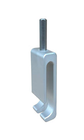 Brocraft ice anchor drill adapter shaft attached to cordless drill for effortless ice drilling.