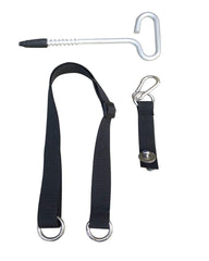 Brocraft ice shelter anchor kit secures your ice fishing shelter with steel anchors and quick-release straps.