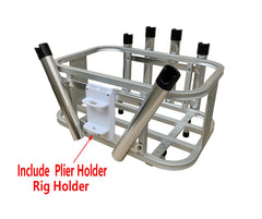 Brocraft Jet Ski Rod Holder overall dimensions for universal fit