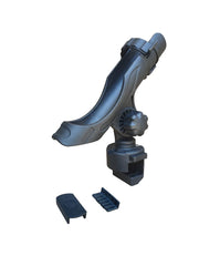 Brocraft Pontoon Rod Holder adjustable angle supports precise casting on the water.