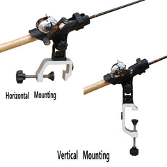 Fiberglass-injected nylon body of Brocraft Power Lock rod holder