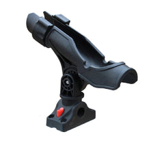 Brocraft Power Lock rod holder demonstrates adjustable angles for versatile rod positioning