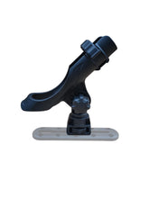 Brocraft Power Lock Rod Holder with Kayak Track Adapter - front view