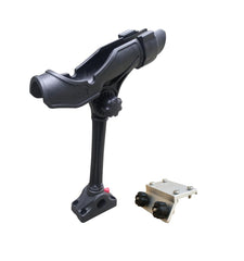 Brocraft rod holder with a 6.5-inch extender for easier reel access