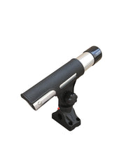 Brocraft rod holder uses nylon fittings and stainless screws for durability.