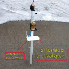Foldable cup holder integrated into the rod holder