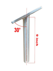 Side view of Brocraft universal 9inch gimbal mount with machined aluminum construction.