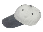 Broner Swordfish Cap in stone with charcoal contrast bill; soft washed cotton for daily outdoor wear.