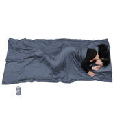 BROWINT travel sheet with double zippers for easy side-entry while traveling