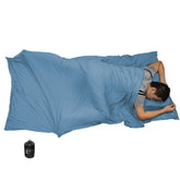 BROWINT travel sheets rectangular with pillow pocket offer hotel comfort and leg space