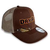 Brown Trout Rising Magnet Hat front view