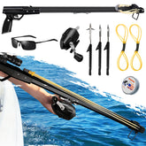 BrownDate portable slingshot close-up highlighting precise long-distance casting