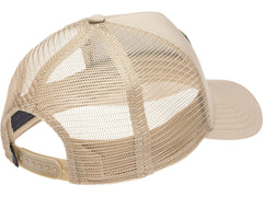 Browning Newton cap side view in tan, mid-profile design for versatile outdoor use