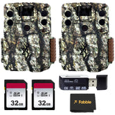 Browning Command Ops Elite camo housing offers discreet trail surveillance in rugged outdoor settings.