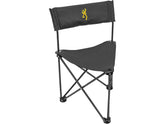 Browning Dakota chair folded compact for easy transport and storage.
