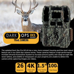 Browning Dark Ops Pro DCL Nano 32GB card and reader highlights memory and fast data transfer.