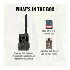 Browning Defender Pro Scout Max night vision demonstrates infrared illumination for low-light scouting.