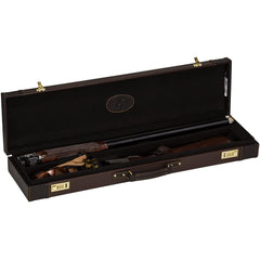 Browning Encino II case with brass hardware and leather grip for durable carrying