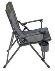 Browning chair armrest cup holder keeps beverages within reach