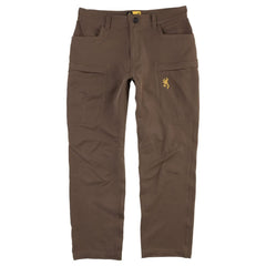 Browning Pahvant Pro pant Major Brown size 40 front view highlights durable polyester double-weave