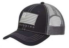 Browning Patriot Cap Slate Gray with Realtree Xtra camo, durable outdoor hat for all-day comfort.
