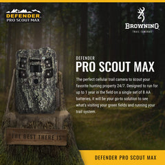 Browning Pro Scout Max night-illumination demonstrates clear nocturnal wildlife images.