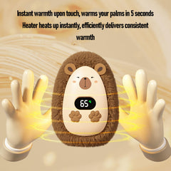 Brrnoo hand warmer USB charging port enables quick recharging
