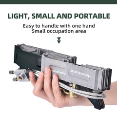 BRS-32 preheating-tubes boost ignition in cold mornings.
