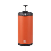 BruTrek Steel Toe 3.0 travel coffee press front view for on-the-go coffee